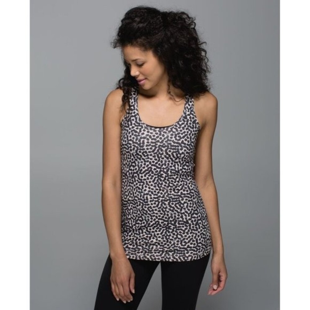 Lululemon Cool Racerback Ace Spot Grain Shirt Tank Top
